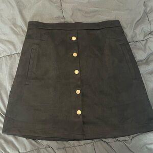 Soft black mini skirt. Dry goods brand!